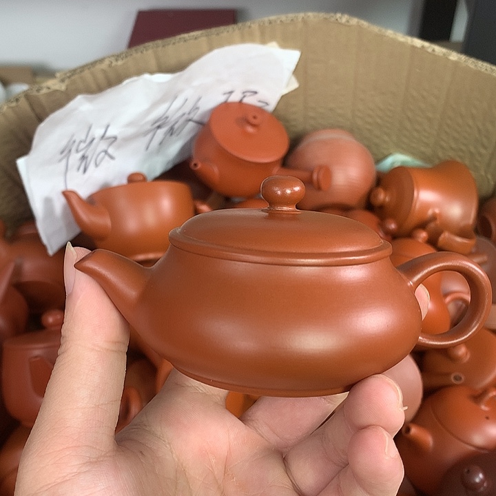 原矿朱泥茶壶茶具家用120