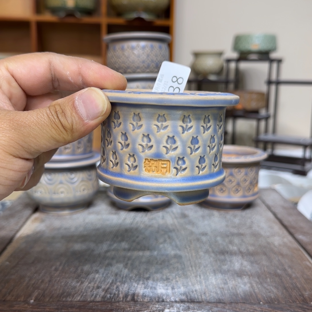 手工花盆 038 内口口径 6 cm 