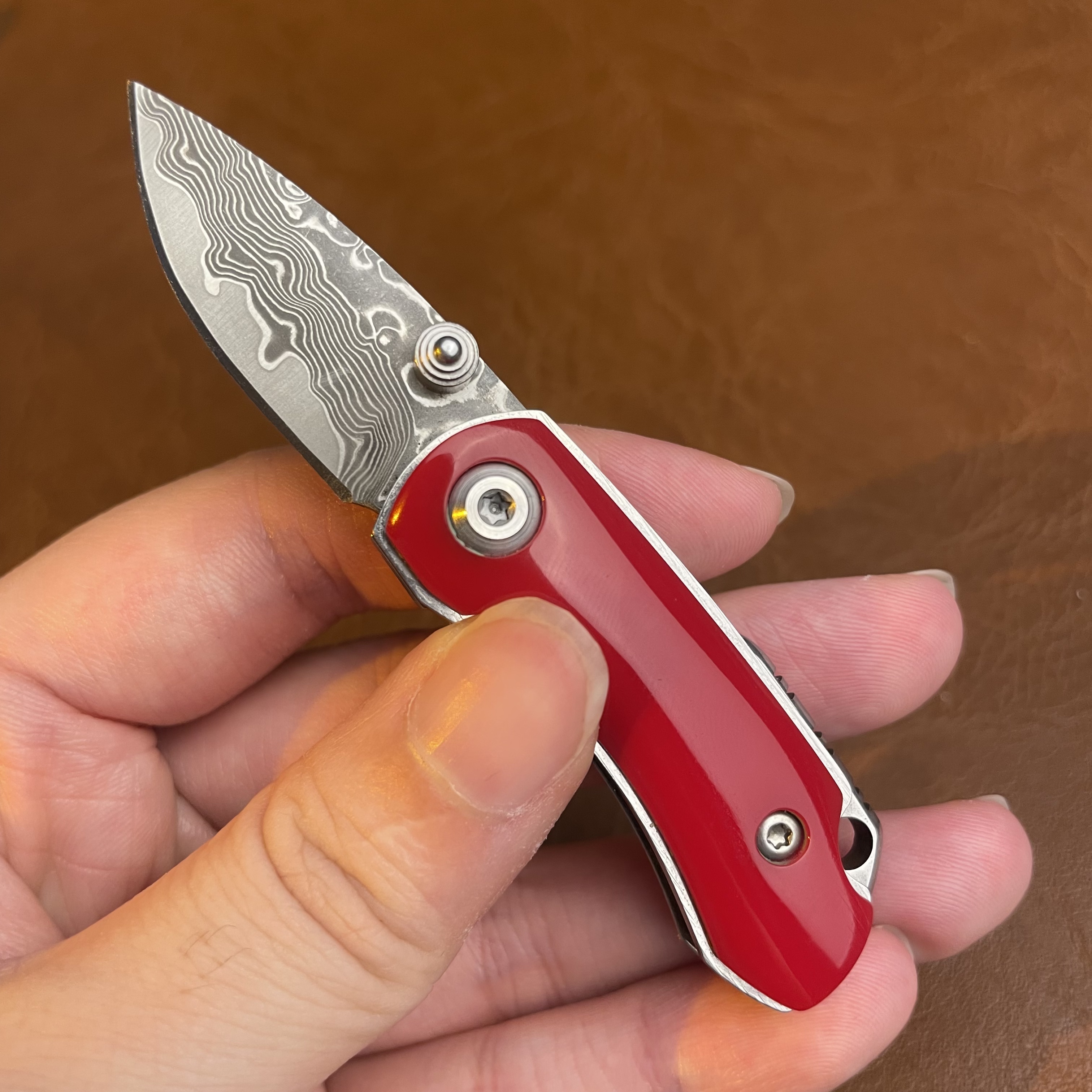 王炸款（红豆）大马士革多功能刀