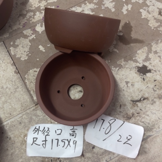 紫砂紫砂花盆 破损包赔