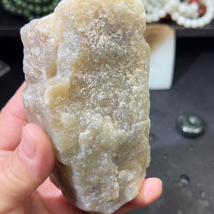 和田玉（糖玉）未镶嵌车挂