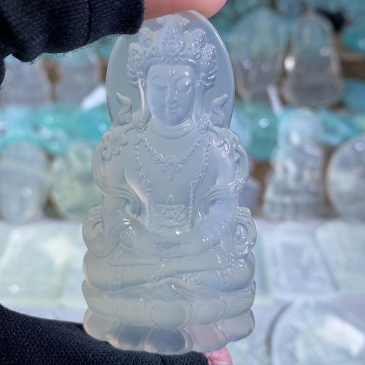 岫玉吊坠未镶嵌吊坠