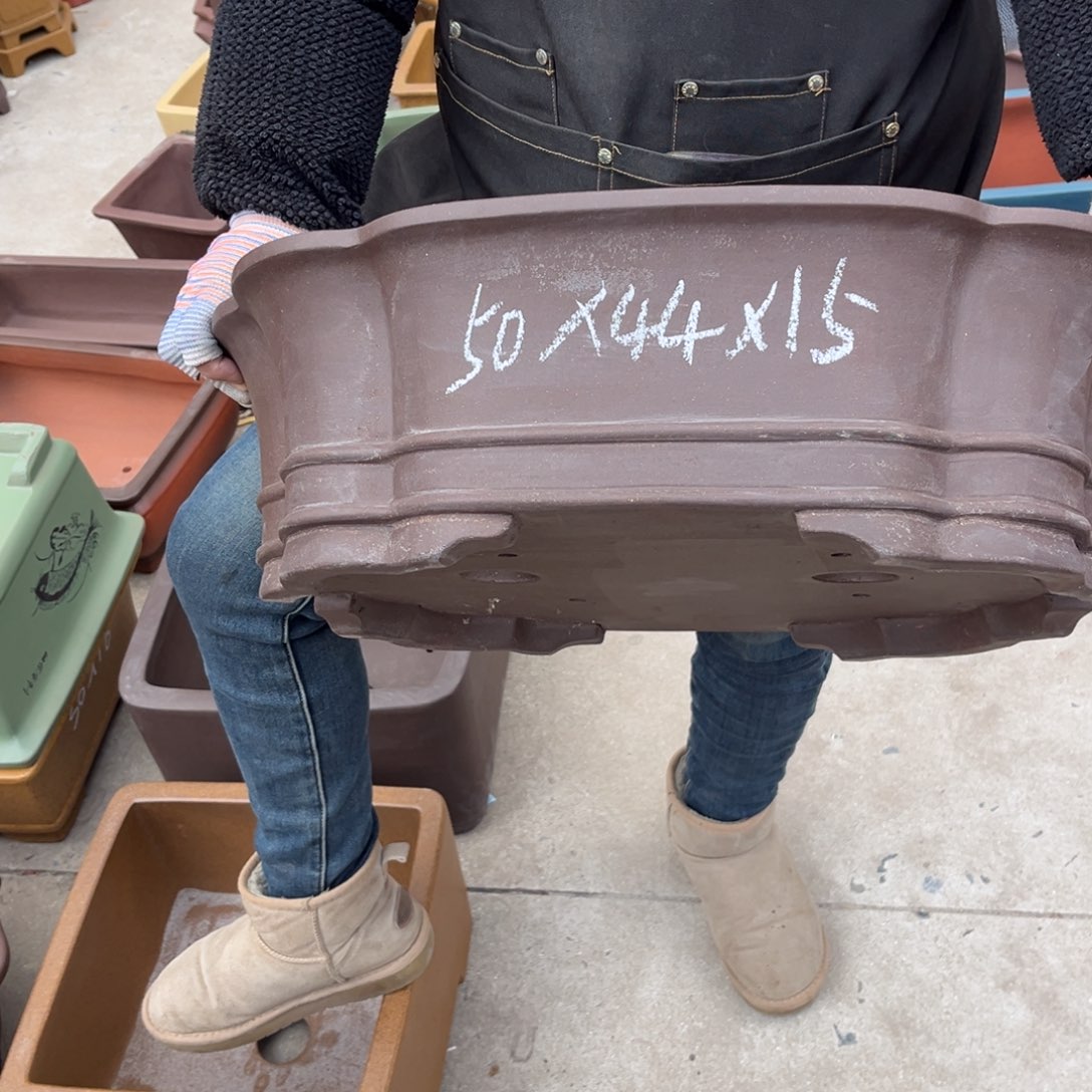 紫砂花盆盆景艺术