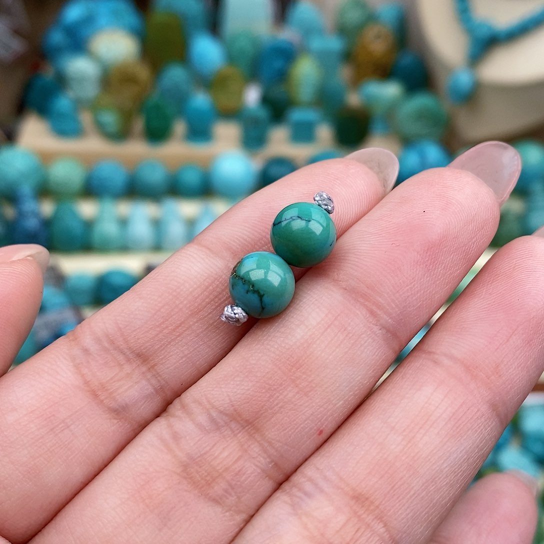 绿松石珠宝奇石未镶嵌