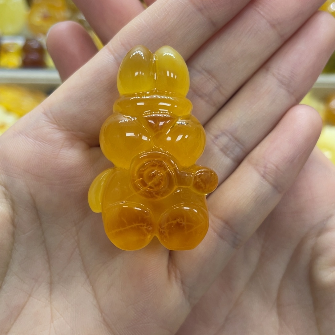 琥珀未镶嵌裸石天然琥珀