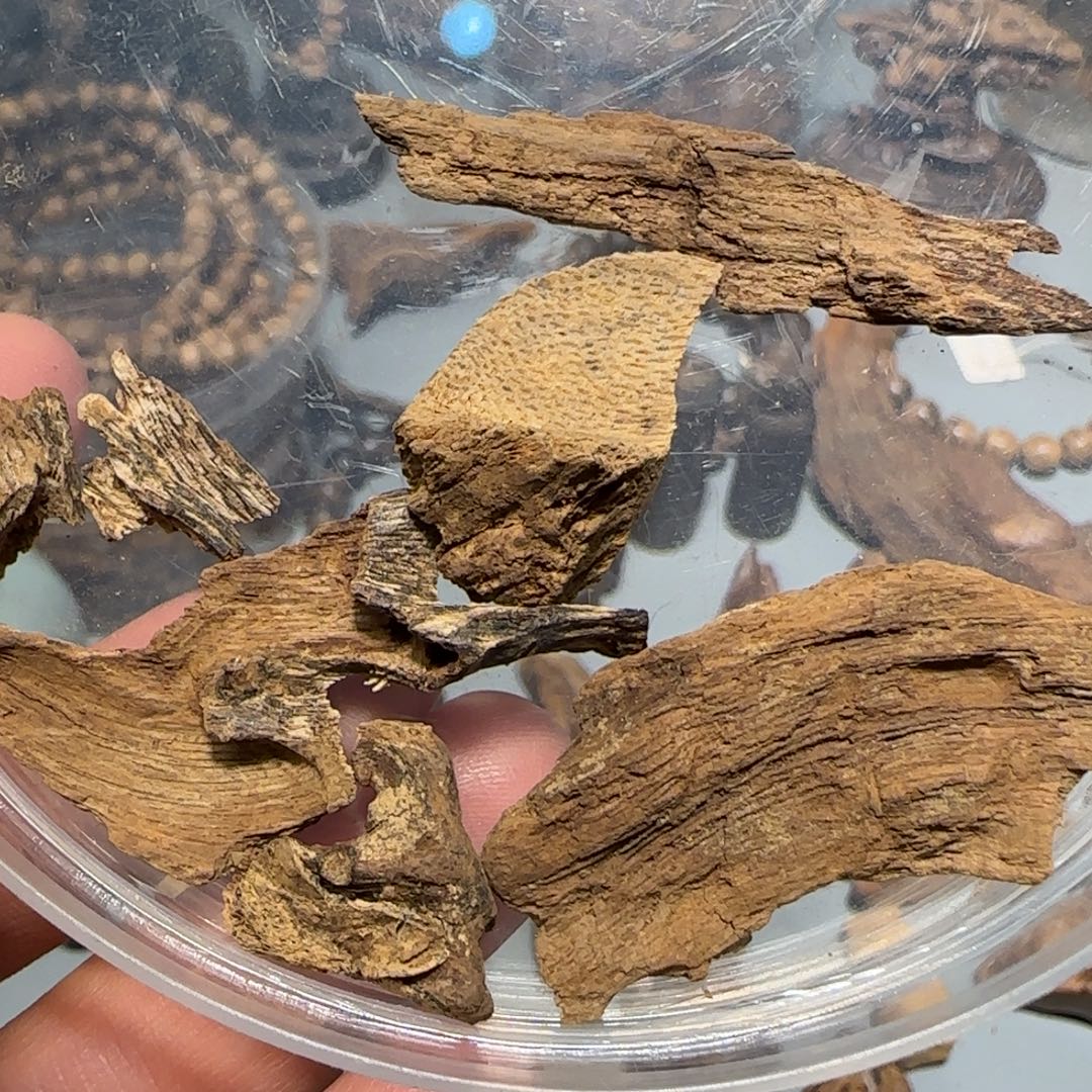 沉香碎屑沉香3.49克芽庄红土黄奇