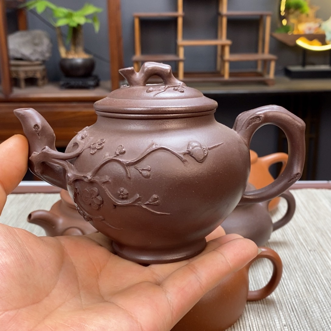 紫泥茶壶容量350毫升