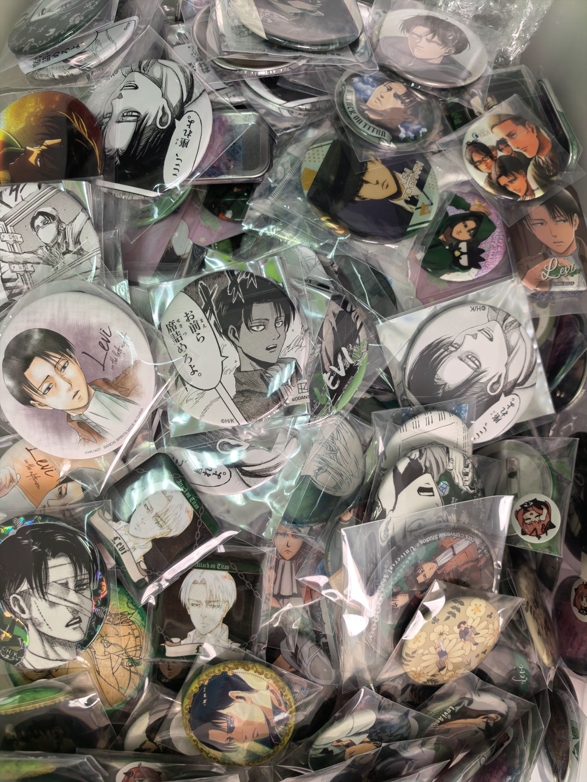 【纳尼】进击的巨人专拍 盲盒代拆