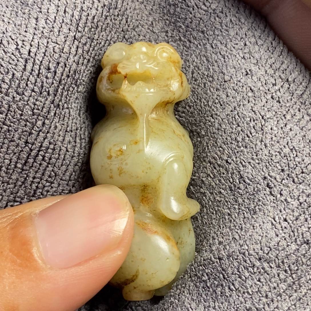 颈饰未镶嵌和田玉金*水