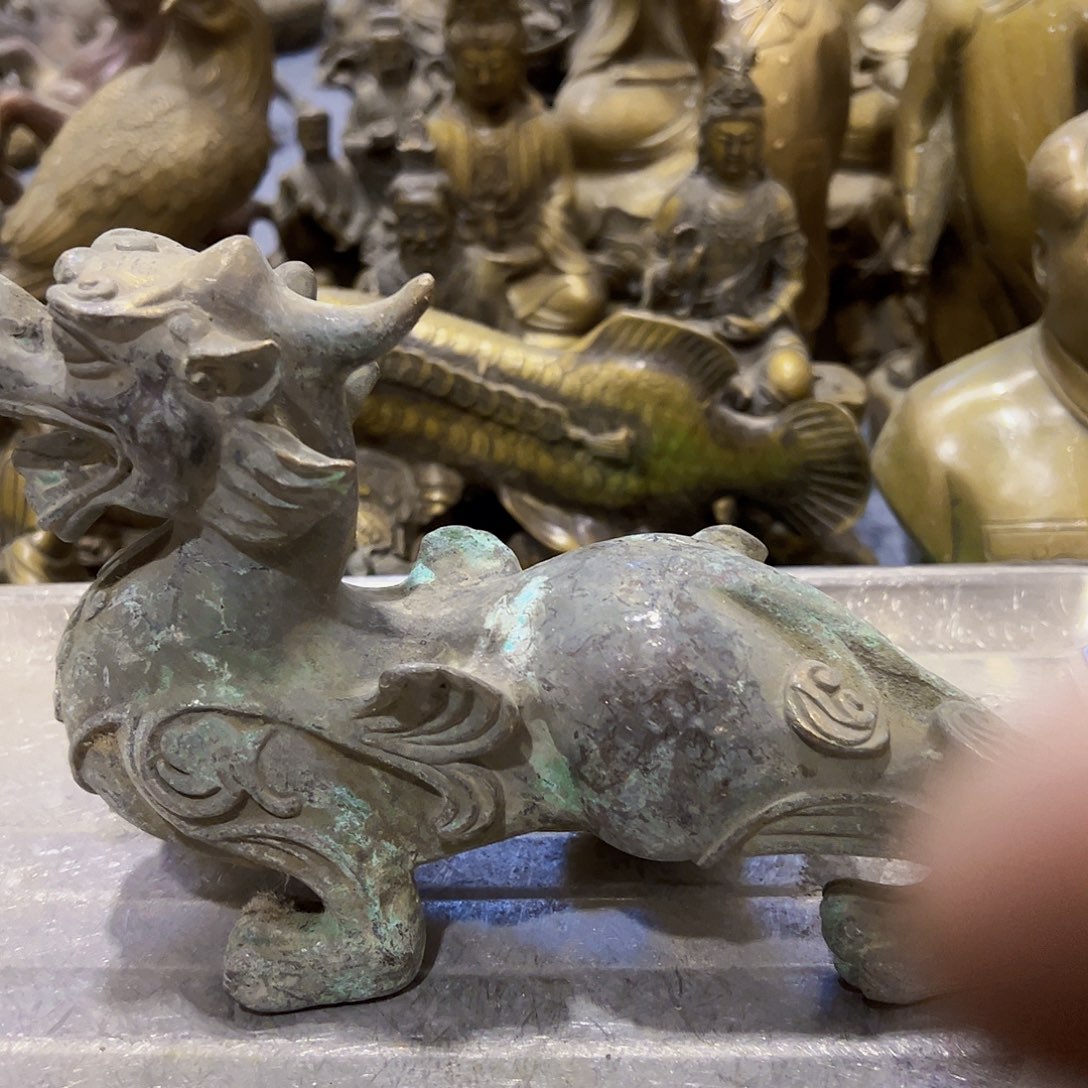 黄铜材质文房摆件