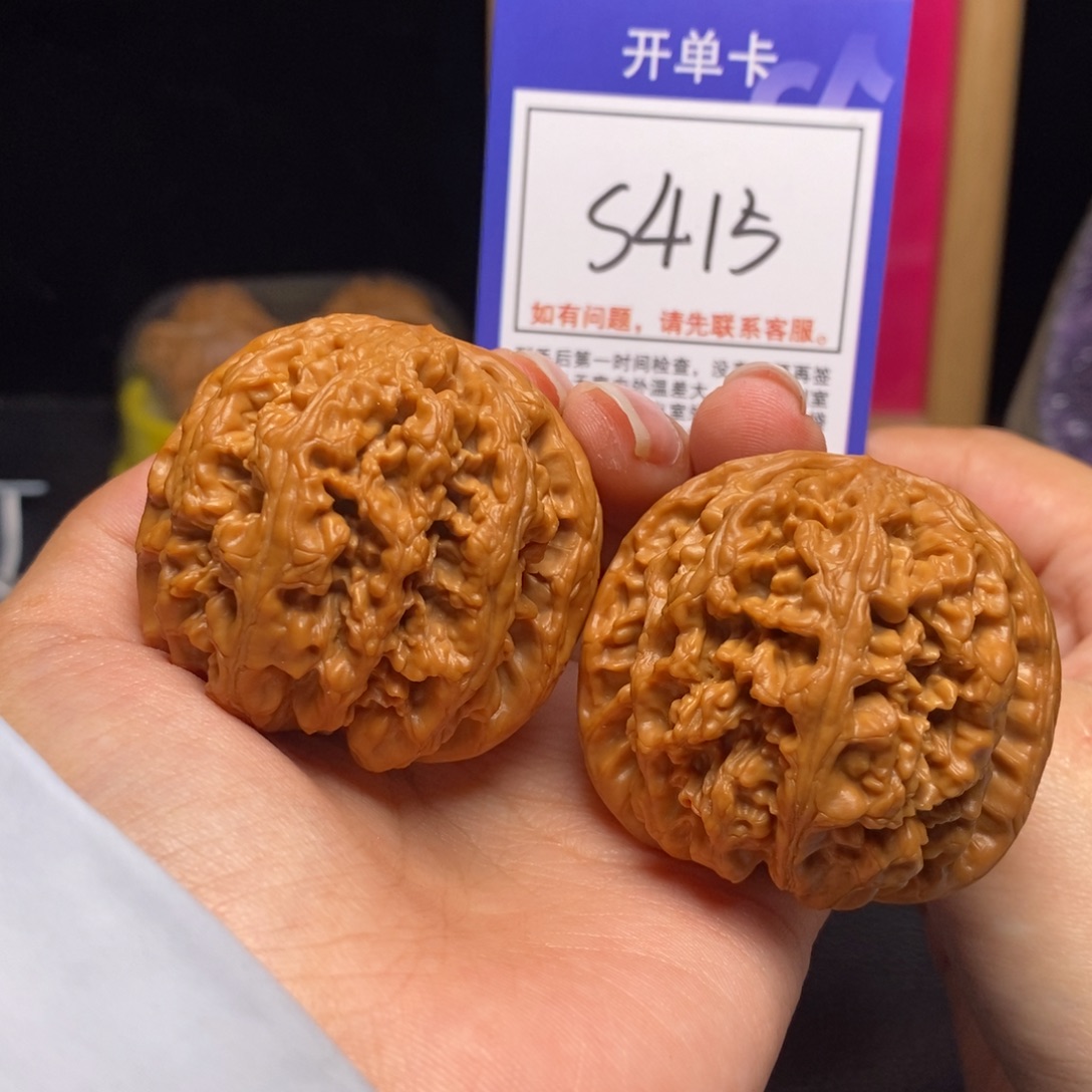 文玩核桃吊坠46粗筋s415