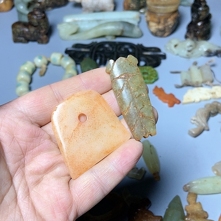 和田玉未镶嵌颈饰265