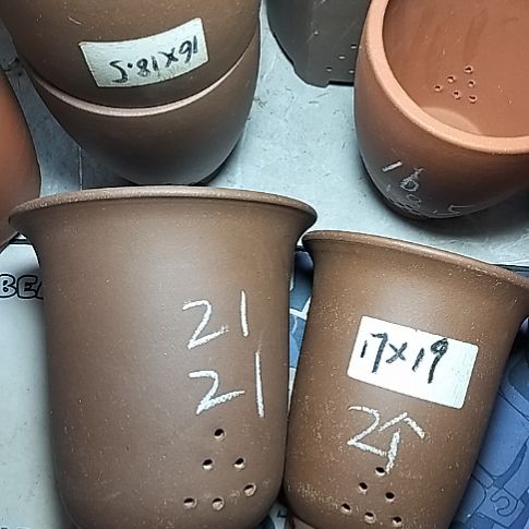 金钟套盆一大一小口磨损