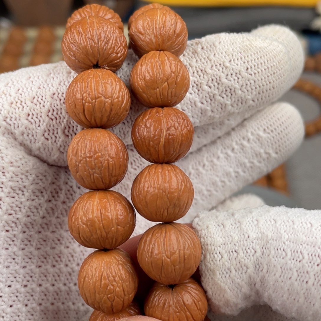 手串猴头核桃原皮凤羽