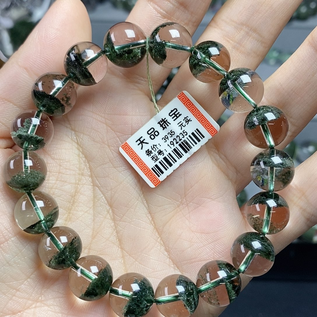水晶手链未镶嵌绿幽灵192235