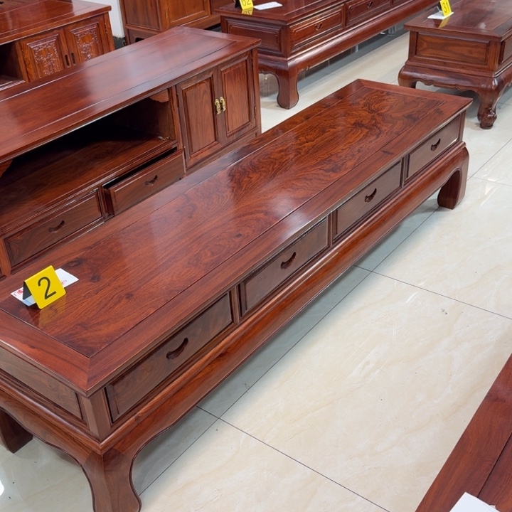 花梨木类柜类家具刺猬紫檀电视柜四抽1.8米