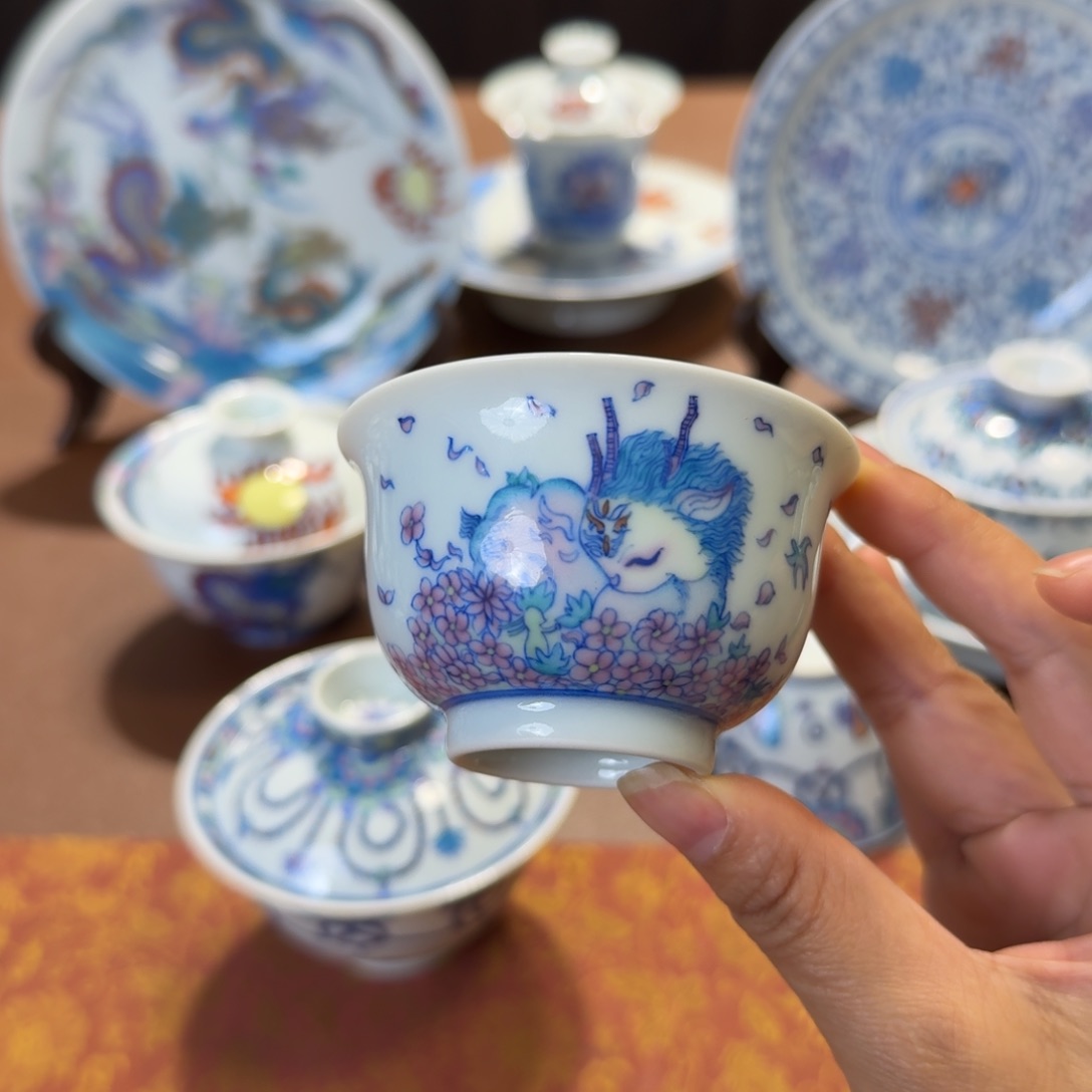 斗彩主人杯主人杯