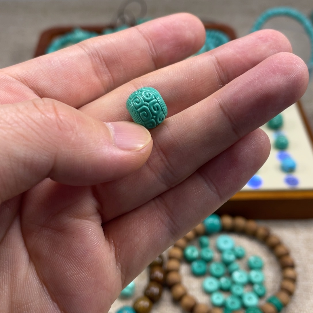 原生态湖北矿小配饰，直径11