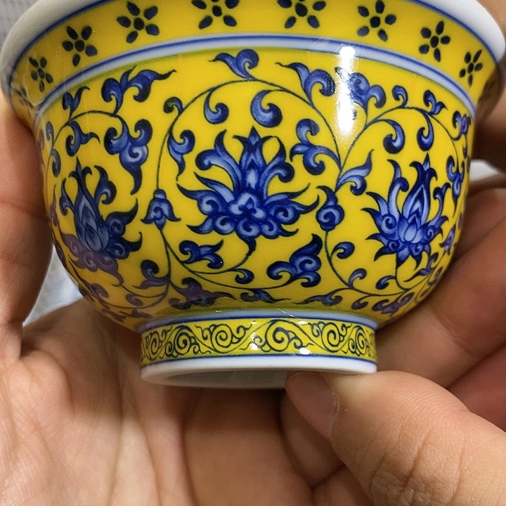 摆件陶景德镇陶瓷主人杯1233