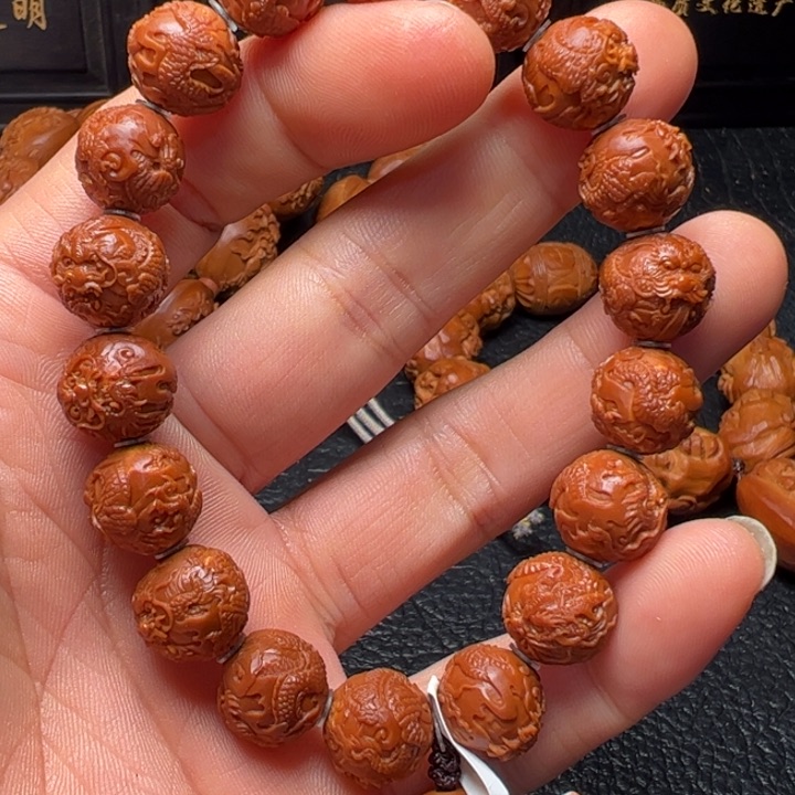 手串/手链橄榄核云*飞龙在天