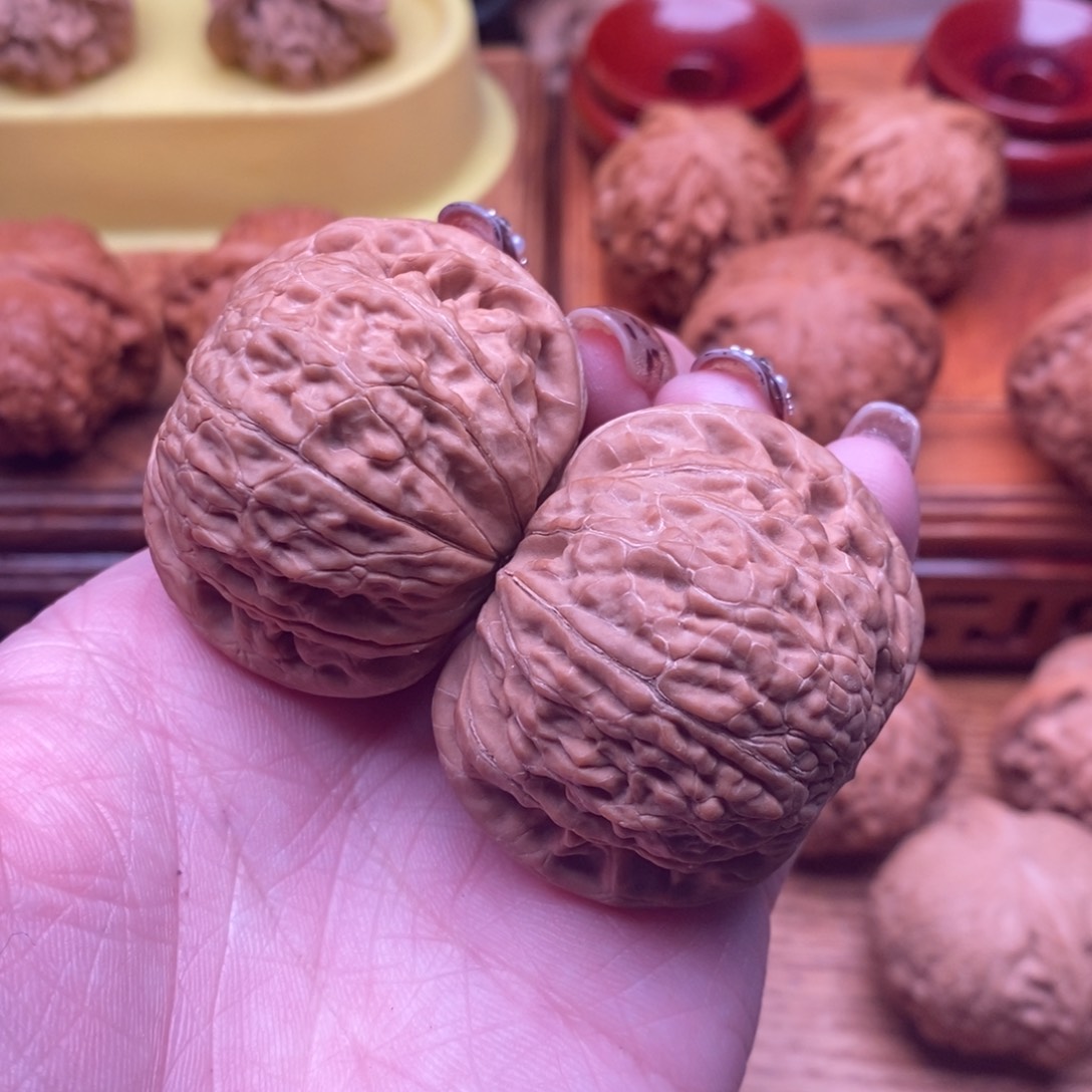 文玩核桃把件忘*君铁锤42