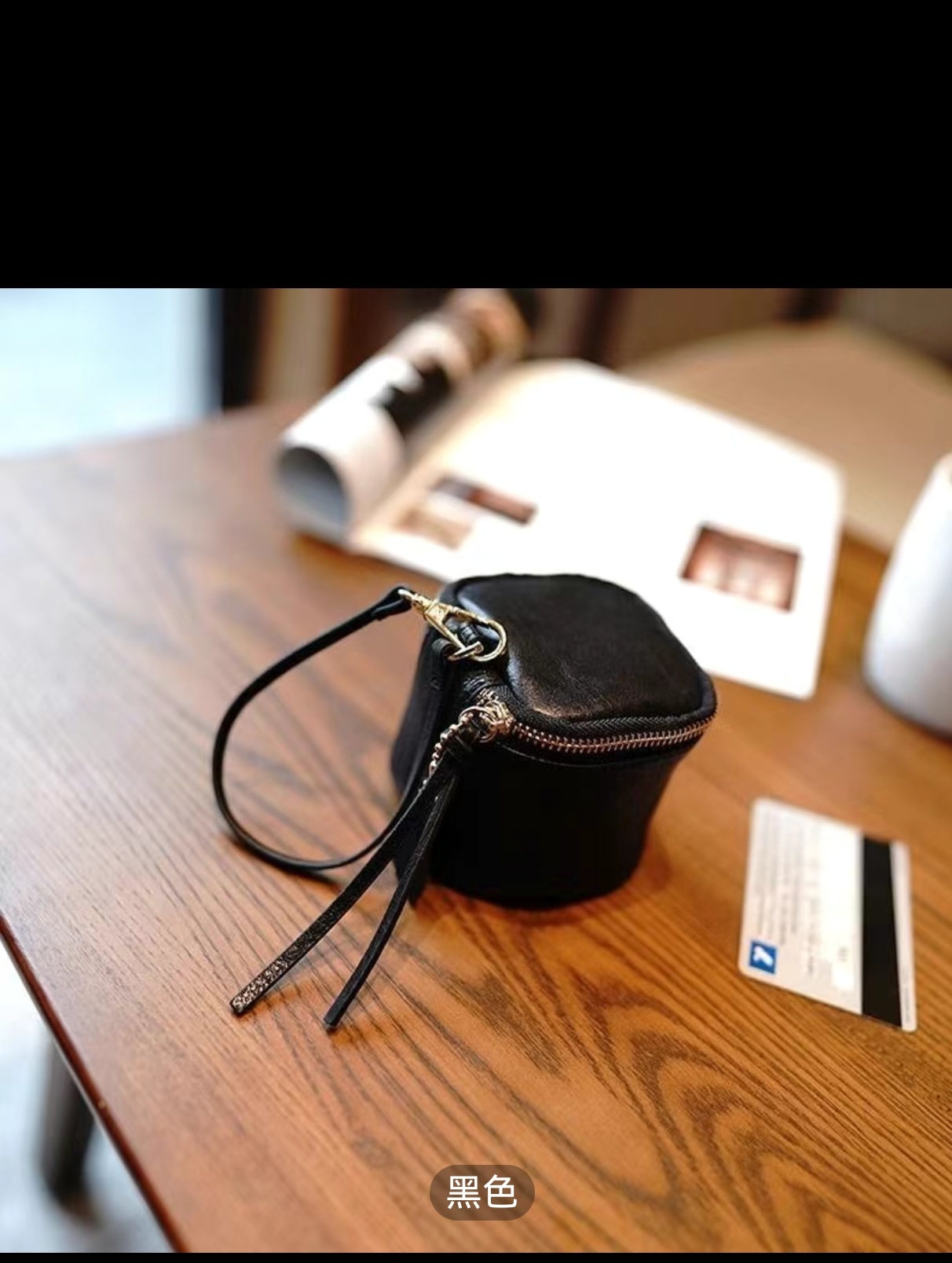 简约迷你文玩手拎收纳袋，