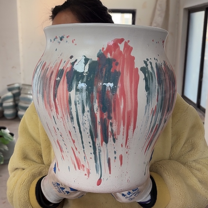 正品高31口25花盆