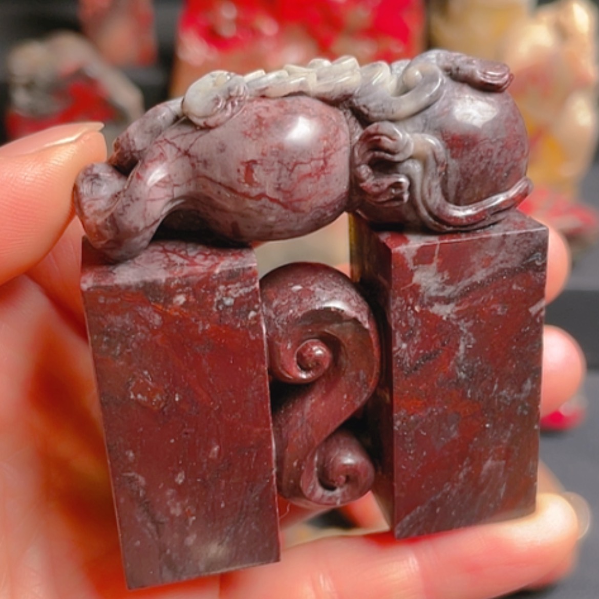 【闪购商品】昌化石昌化石葫芦钮