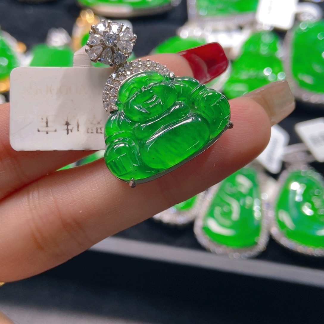 翡翠吊坠(不含链)未镶嵌