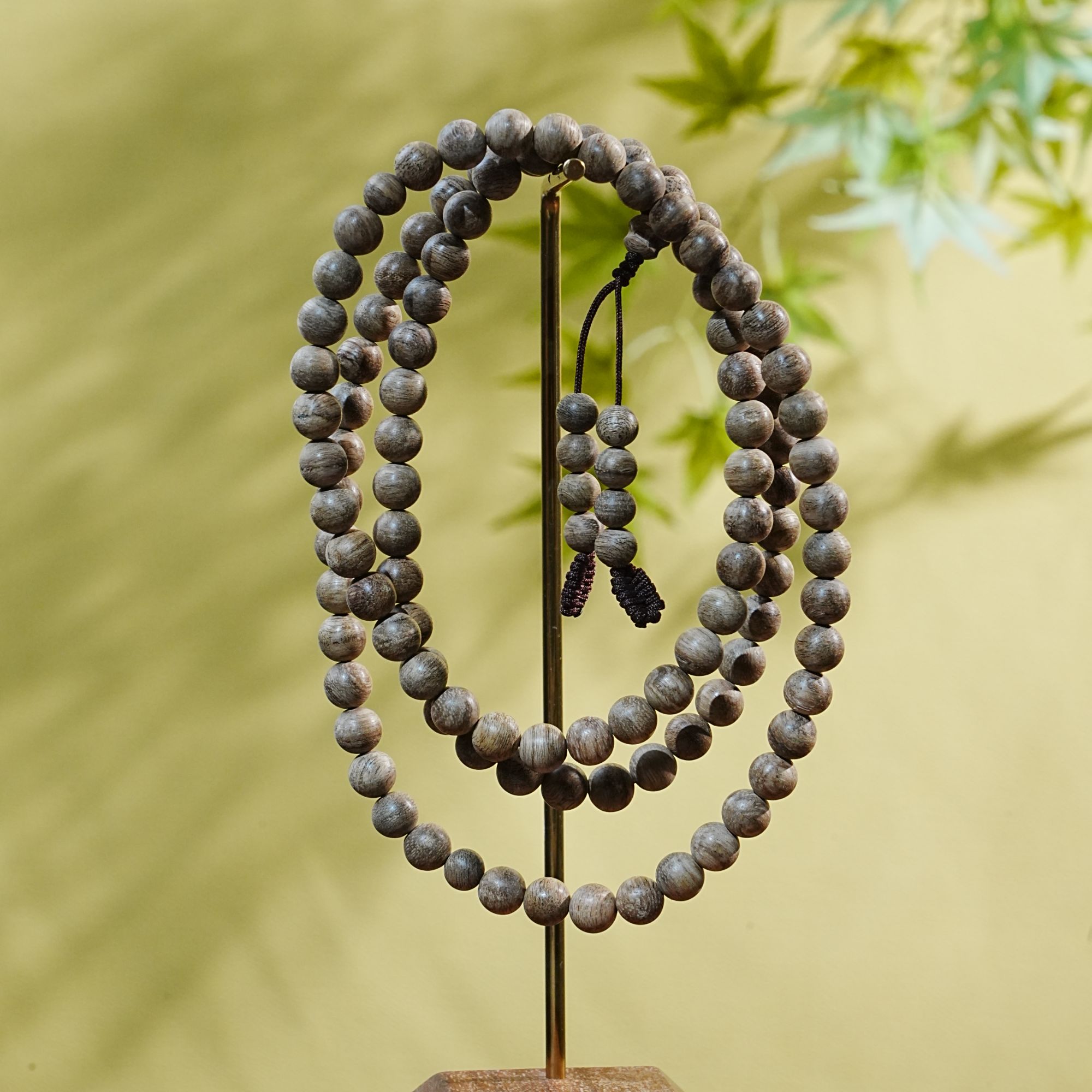 【毕业级】菲律宾莱特岛蛇皮纹多圈沉香手串 11.97g  T251008080 F 