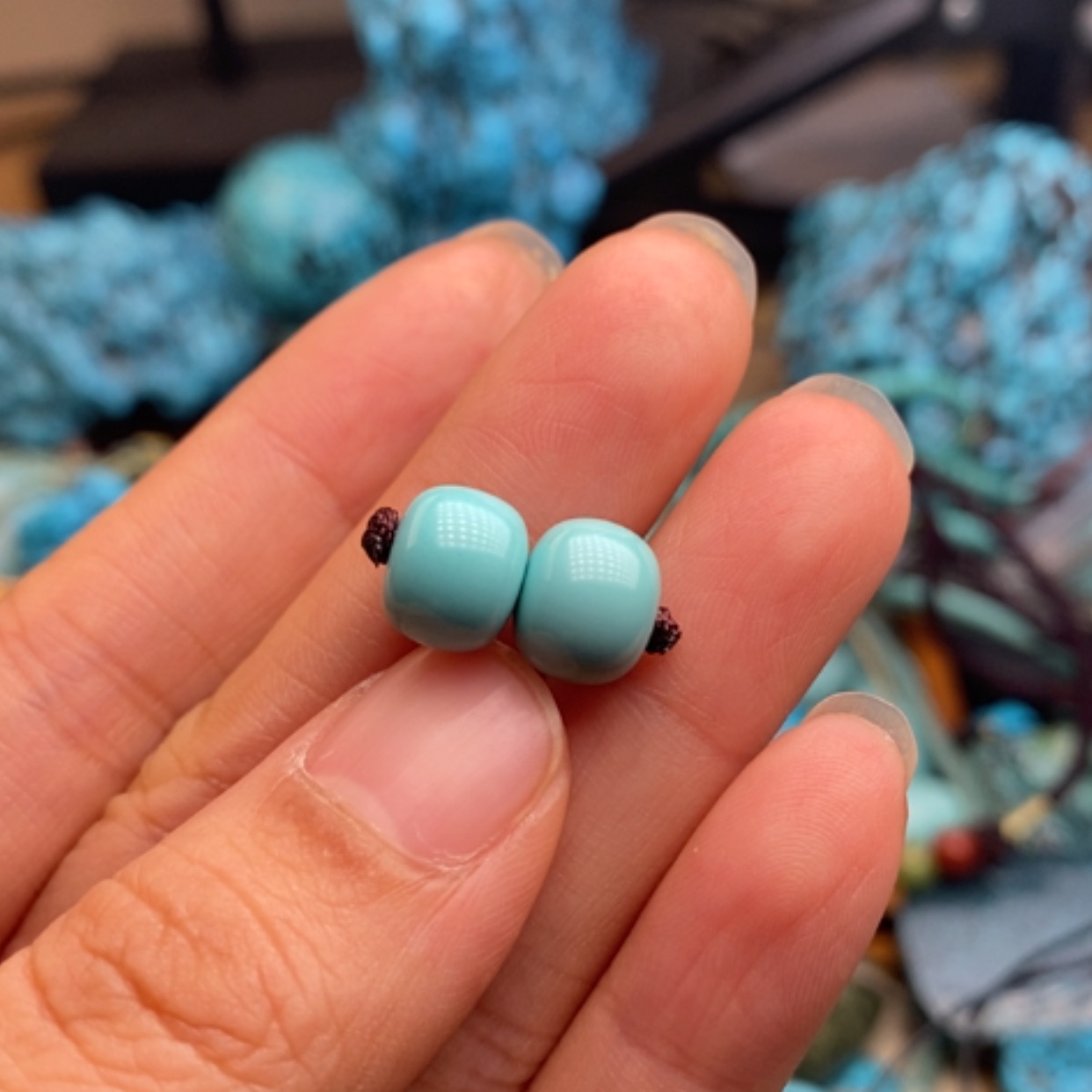 【闪购商品】绿松石珠宝半成品未镶嵌