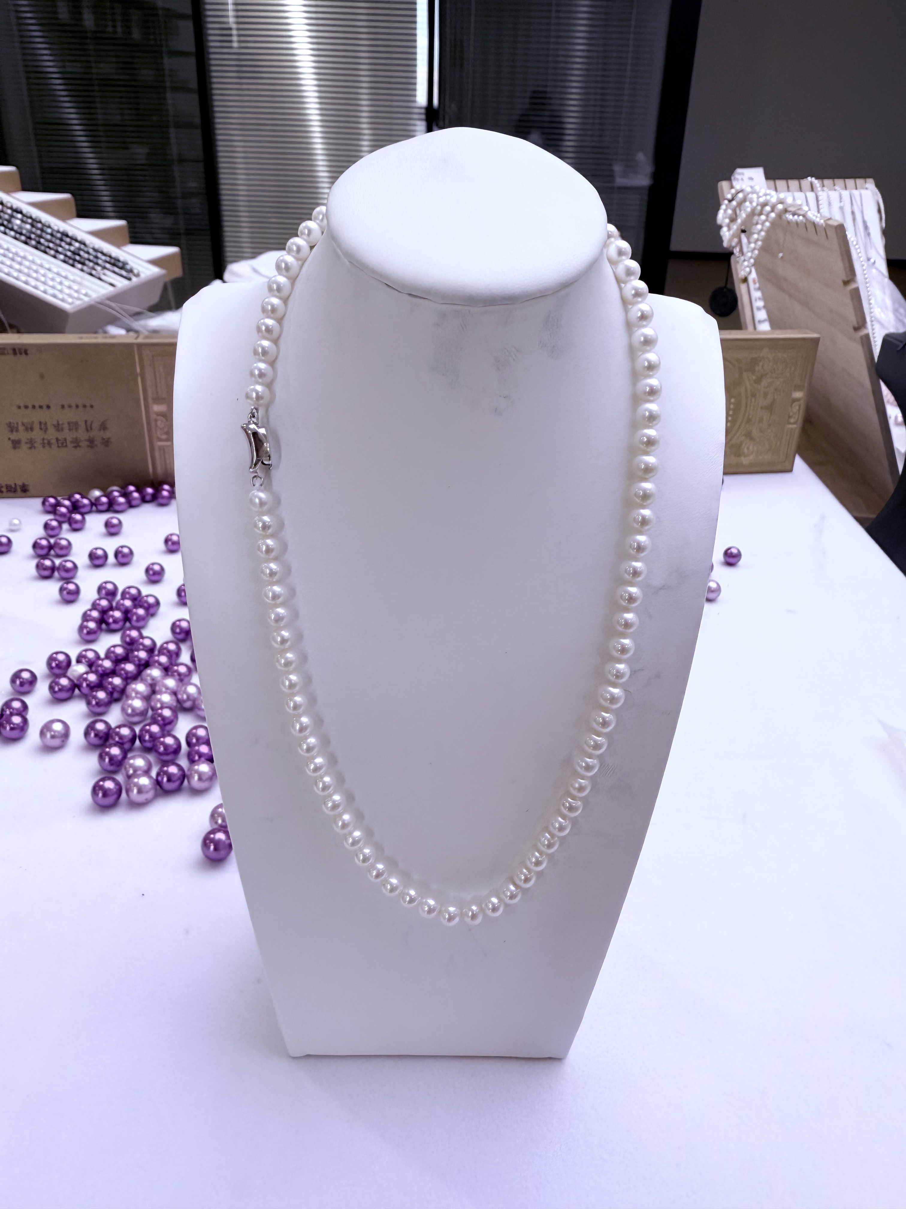 【小澳白】5mm天然淡水珍珠项链气质白色时尚百搭经典