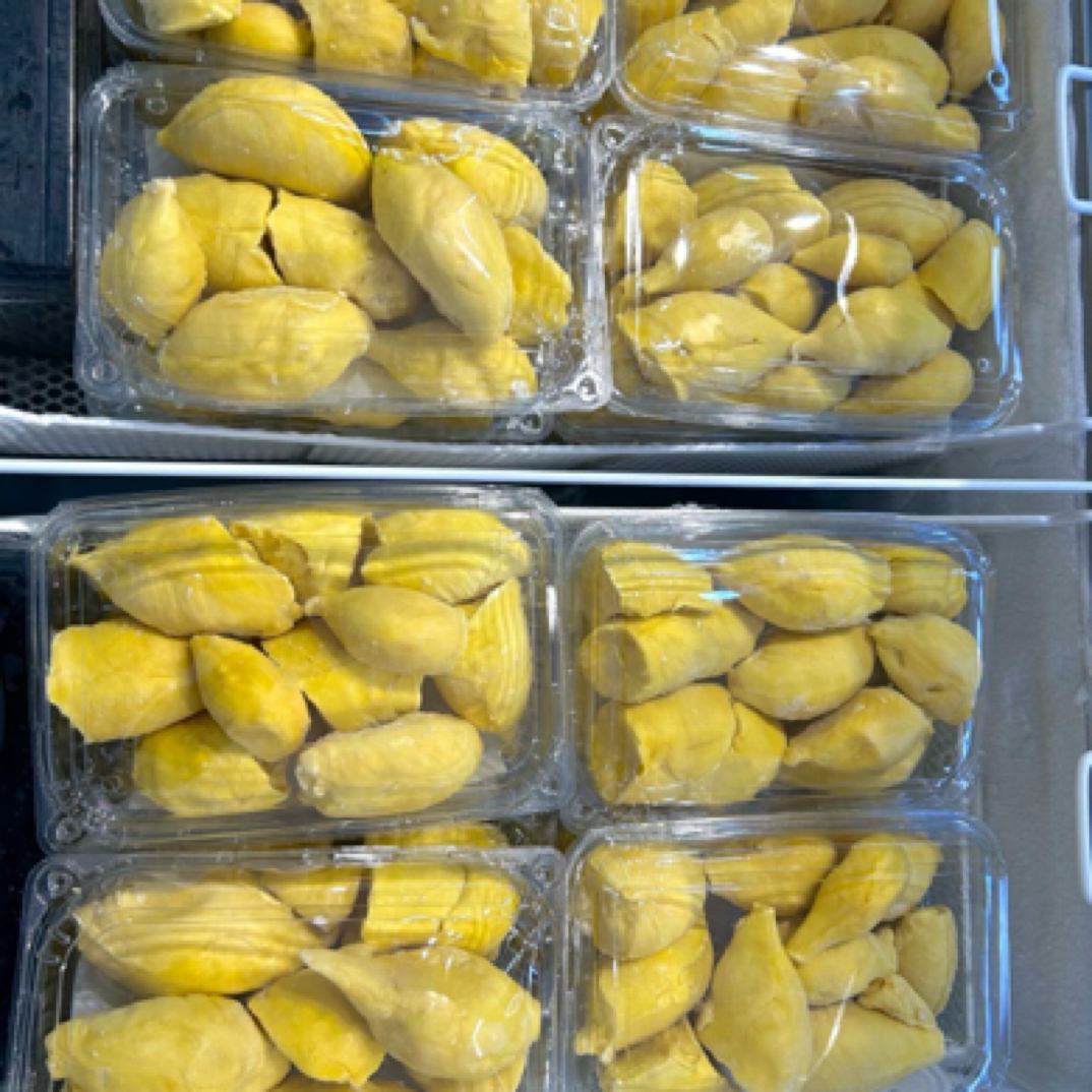 果切同城送泰国特级金枕冻榴莲肉3斤装