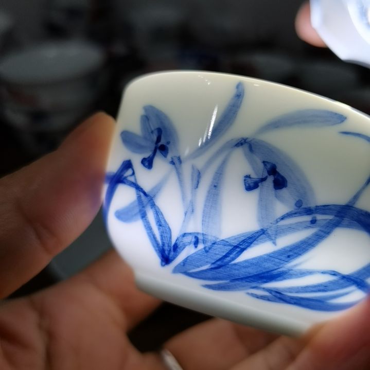 杯张学鸿老师青花