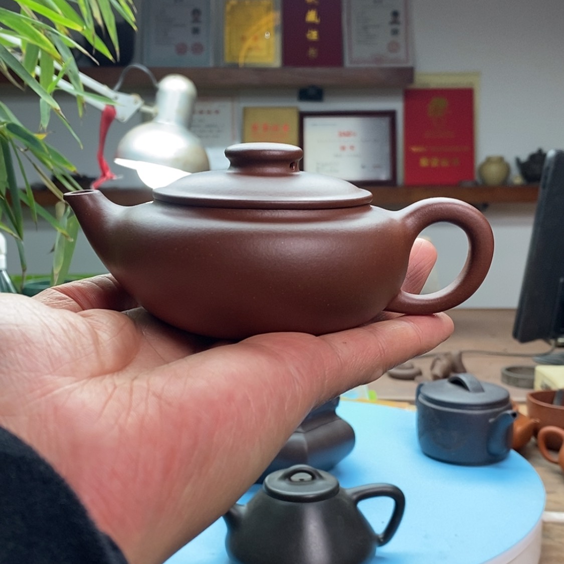 【闪购商品】茶壶底槽青隐*小胖墩:180CC裴顺良:国高工