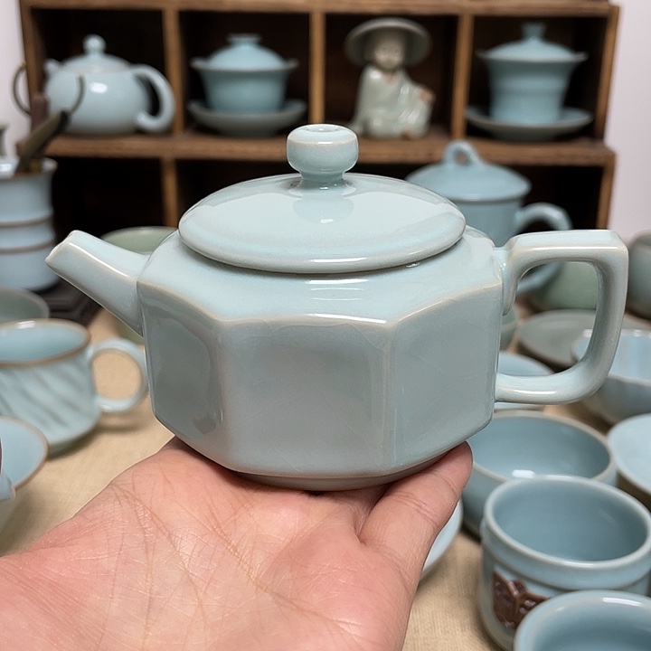 壶郗奎奎八方壶天青精工