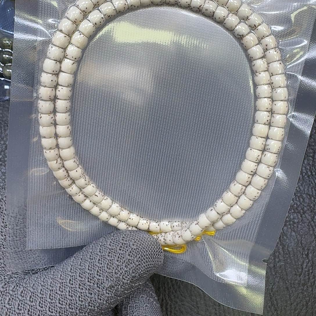 手串星月菩提6*5原生态大留白直切