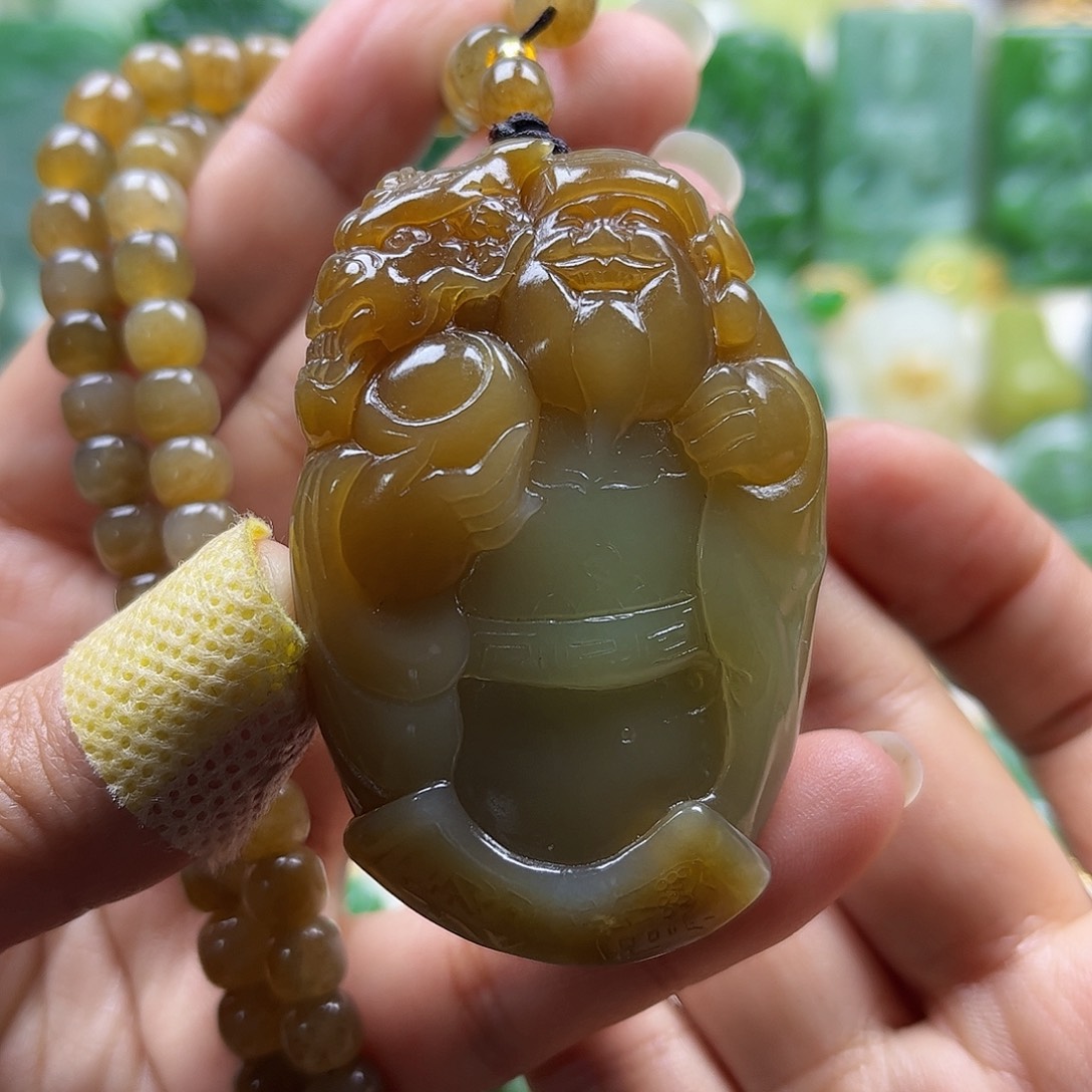 和田玉挂件未镶嵌