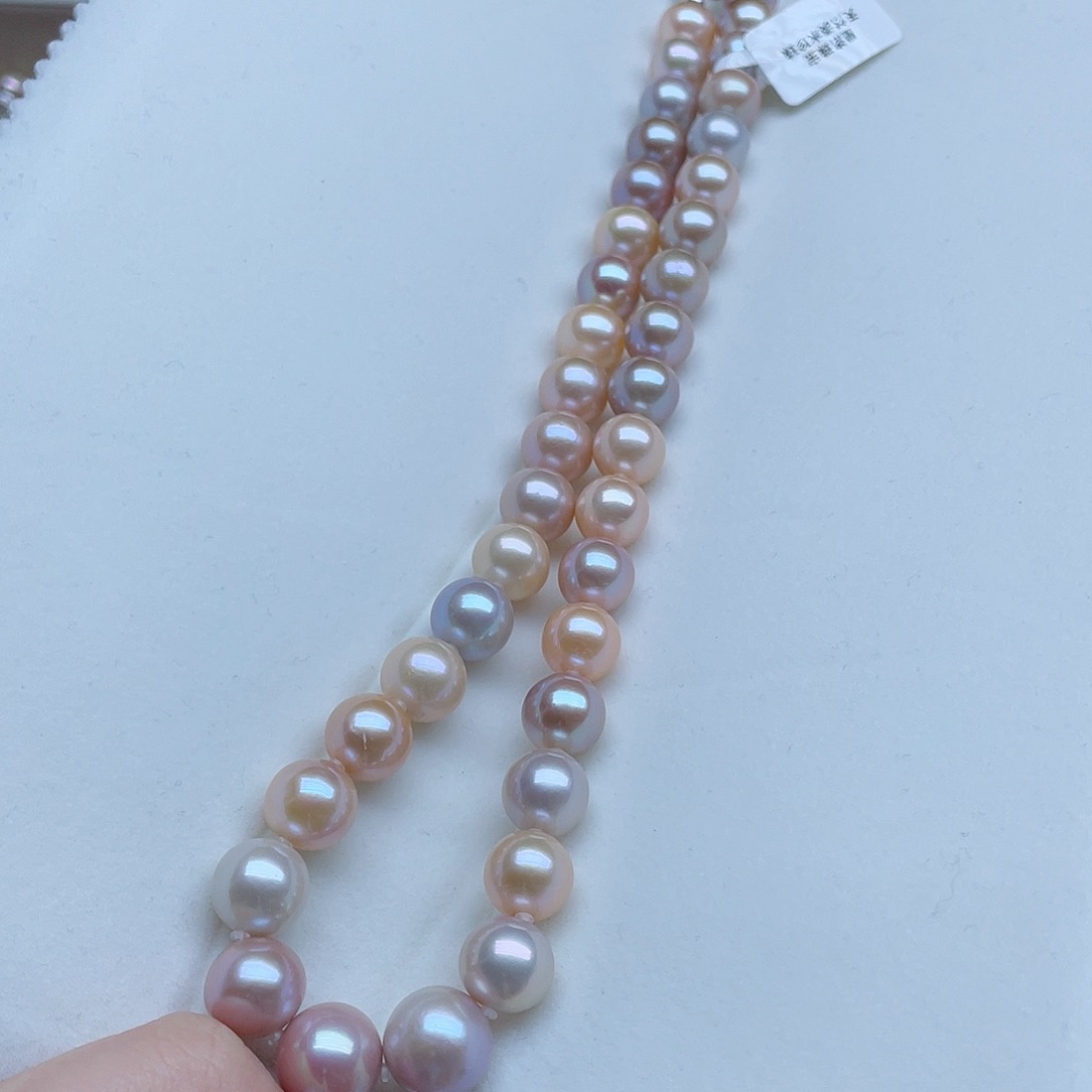 淡水珍珠颈饰银S925镶嵌