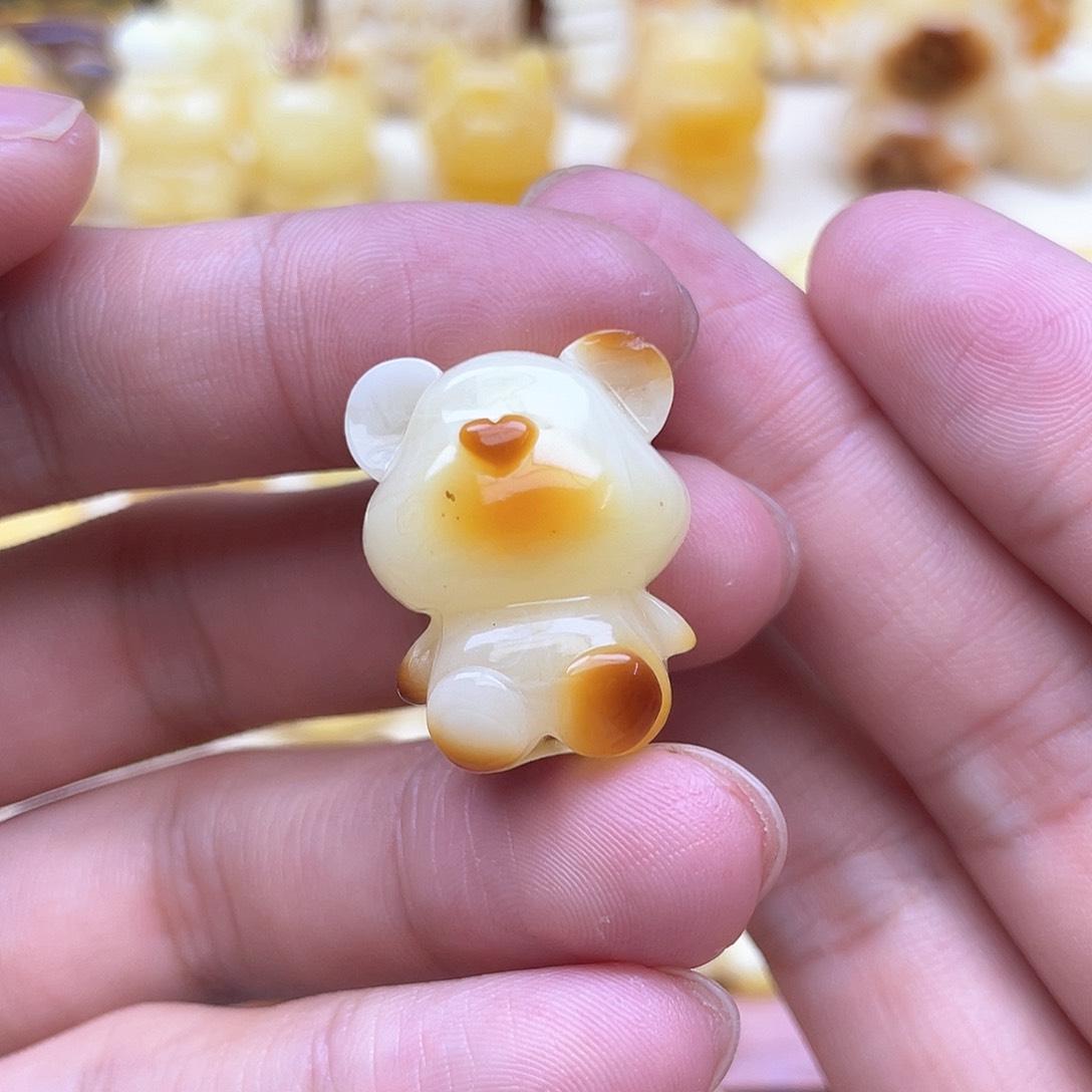 琥珀裸石未镶嵌蜜蜡