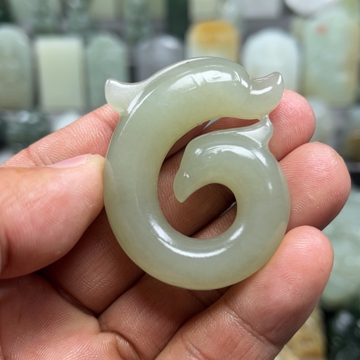 和田玉挂件未镶嵌