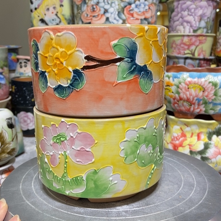 景德镇艺术手绘作品