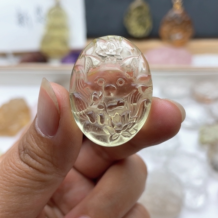 水晶颈饰未镶嵌   