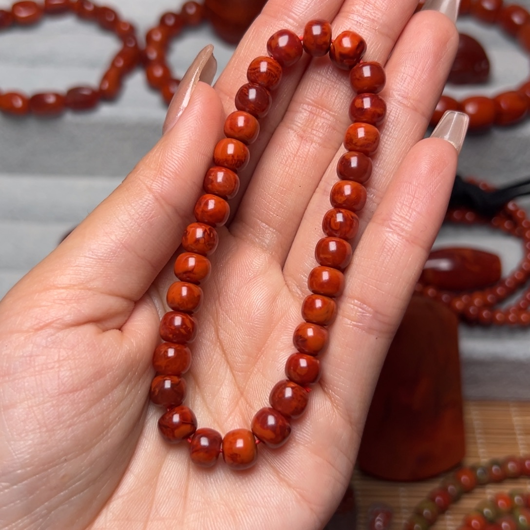 南红玛瑙未镶嵌配饰