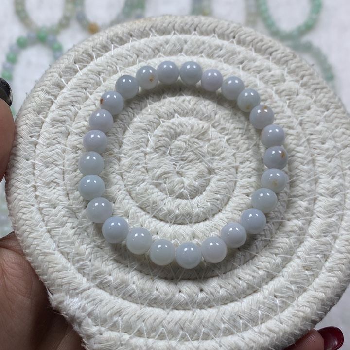 翡翠手串未镶嵌缅甸纯天然A货翡翠