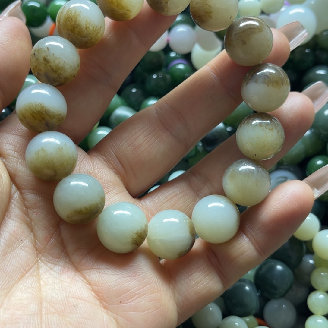 和田玉手链未镶嵌