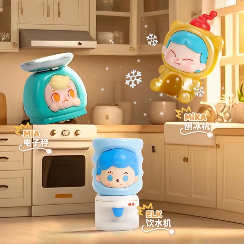 【拆盒】TOYCLTY电器小萌队系列潮玩盲盒手办萌粒