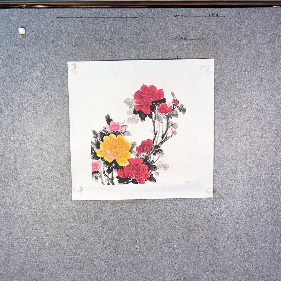 国画586 书法作品多次参加全国性的