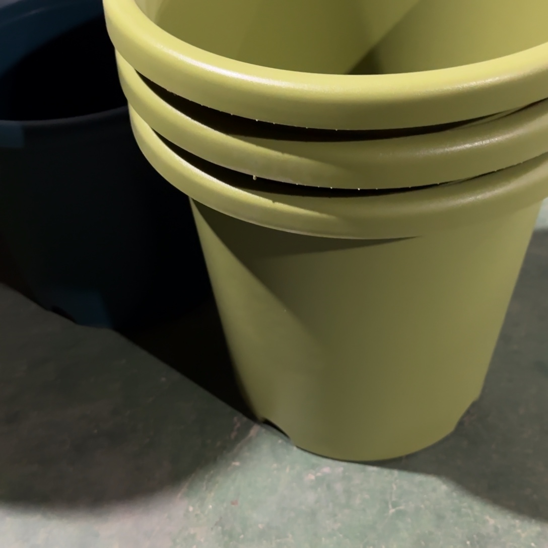 树脂四季盆7#无拖果绿微瑕6