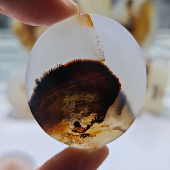 玛瑙/玉髓未镶嵌吊坠(不含链)71号